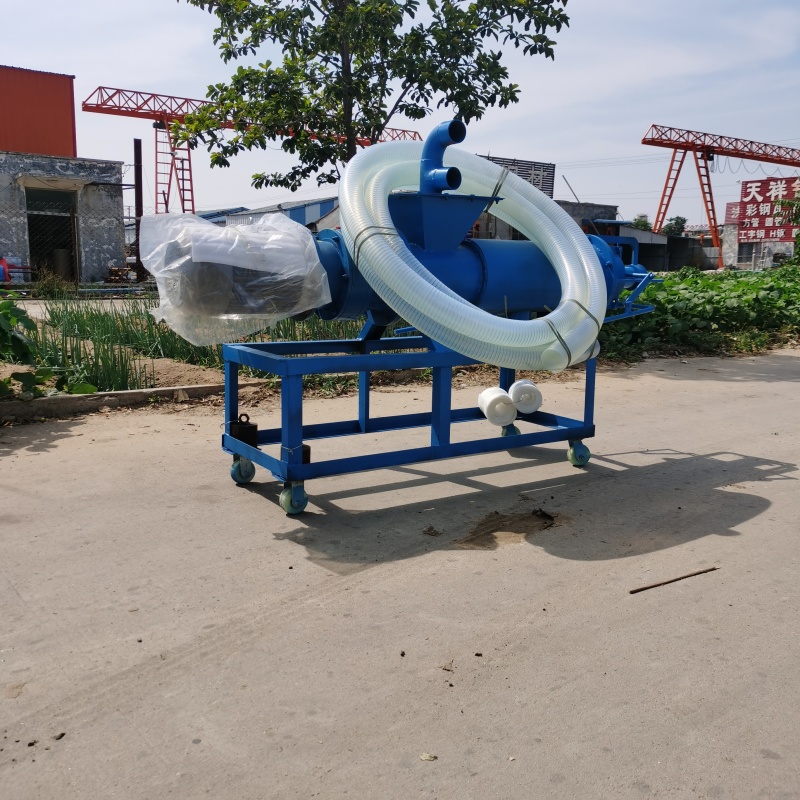 养殖场粪便固液分离机价格粪便脱水机不锈钢养殖干湿分离