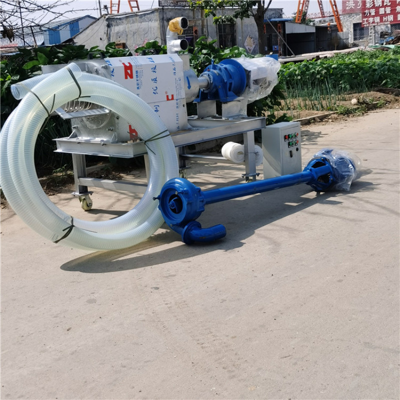 养殖场粪便固液分离机价格粪便脱水机不锈钢养殖干湿分离