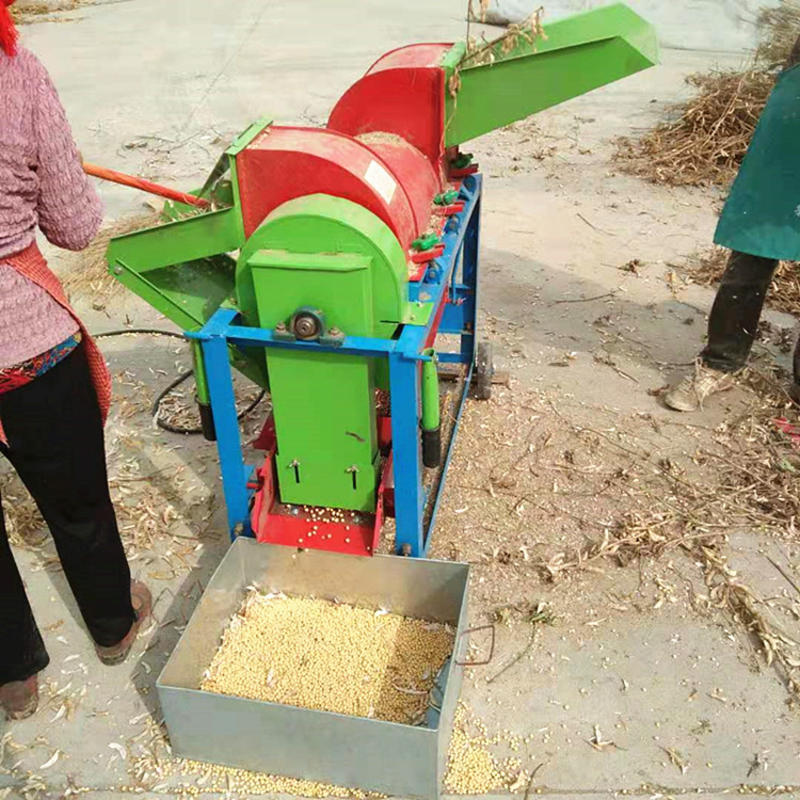 两相电水稻打粒机家用多功能打谷机玉米脱粒机