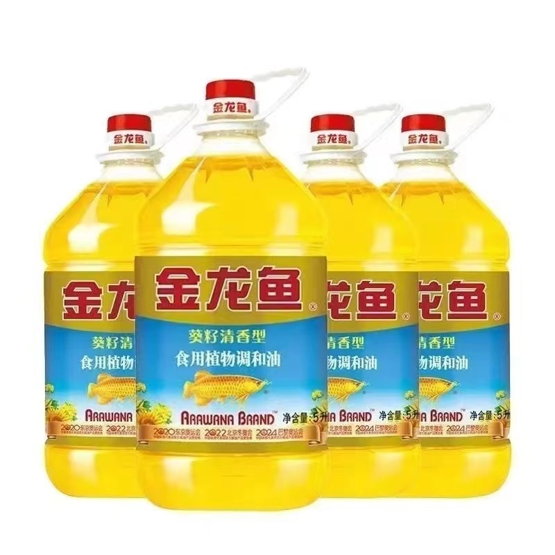 金龙鱼葵花籽调和油5L