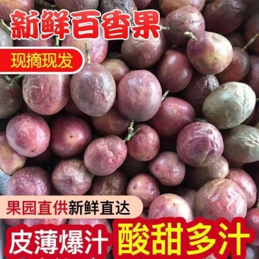 皱皮百香果，市场果，电商果，次果，大量有货，全年不断货
