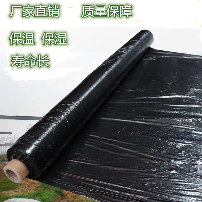 厂家直销黑色地膜防草适用于草莓蔬菜瓜果番茄等作物