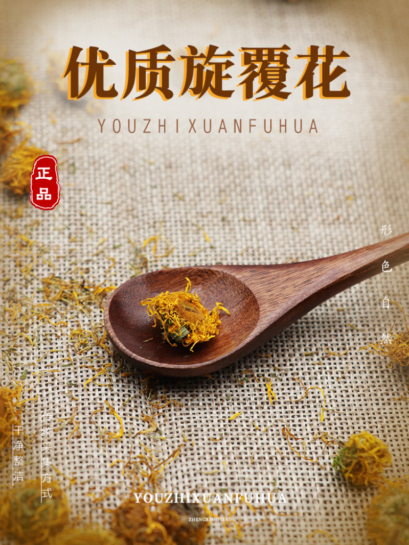 新货旋覆花金钱菊花百叶草中草药品质保障一件代发