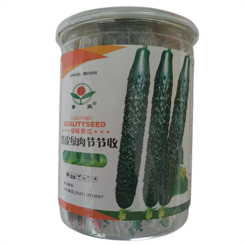 青皮绿肉节节收黄瓜种子绿瓤长黄瓜种子高产耐热密刺大田