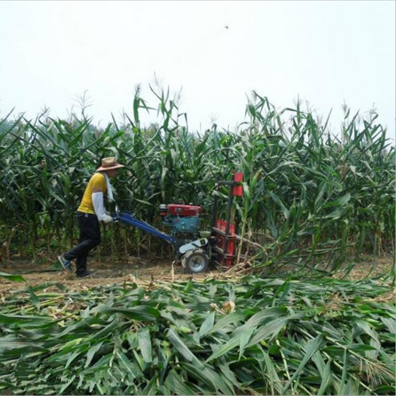 供应湖北手扶自走式油菜籽收割机农作物稻麦秸秆割倒机割晒机