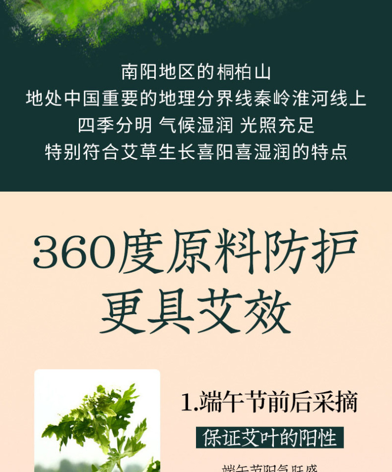 南阳艾叶艾草端午节头茬艾叶手工挑选驱蚊防虫挂门窗