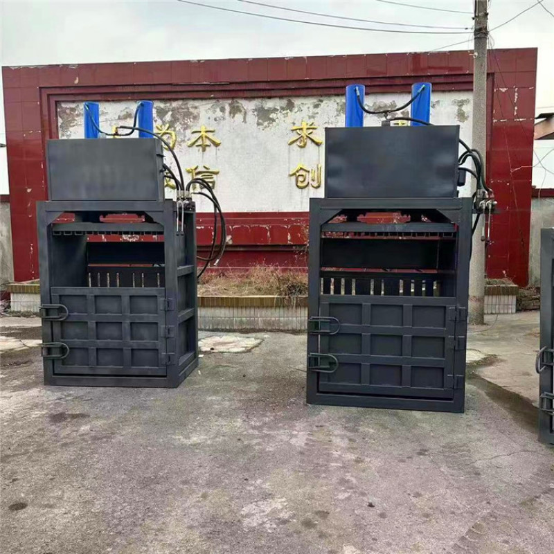 液压打包机废纸废布打包机易拉罐压块机