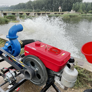 柴油抽水泵自吸式园林灌溉抽水泵大功率农田灌溉泵