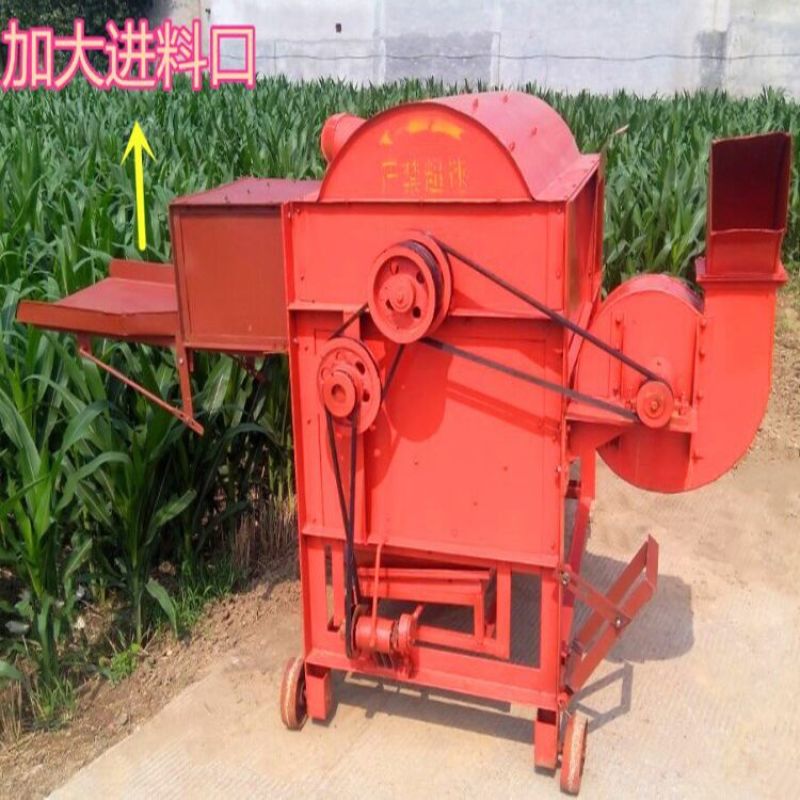 供应内蒙古牵引水稻打粒机黄豆玉米脱粒机稻麦脱粒机