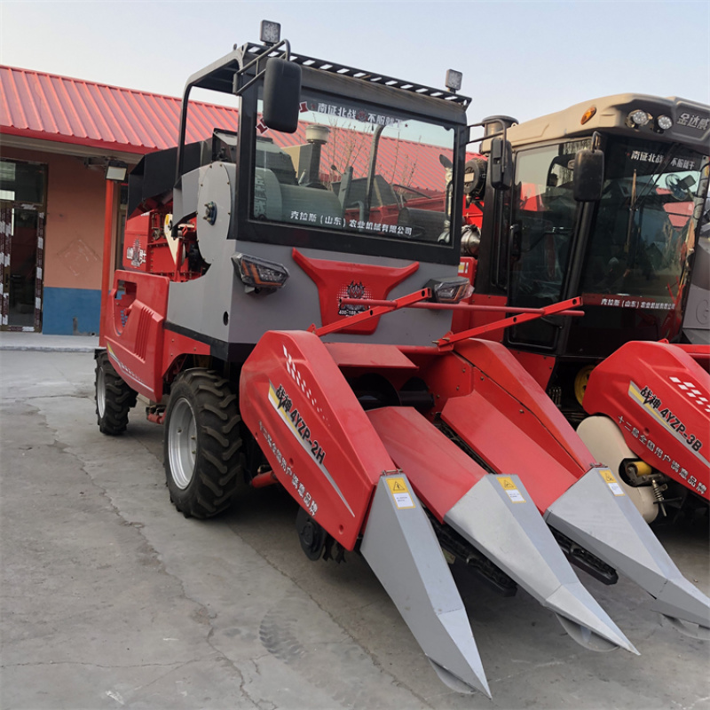 轮式150马力小三行4YZP-3H玉米收获机收割机