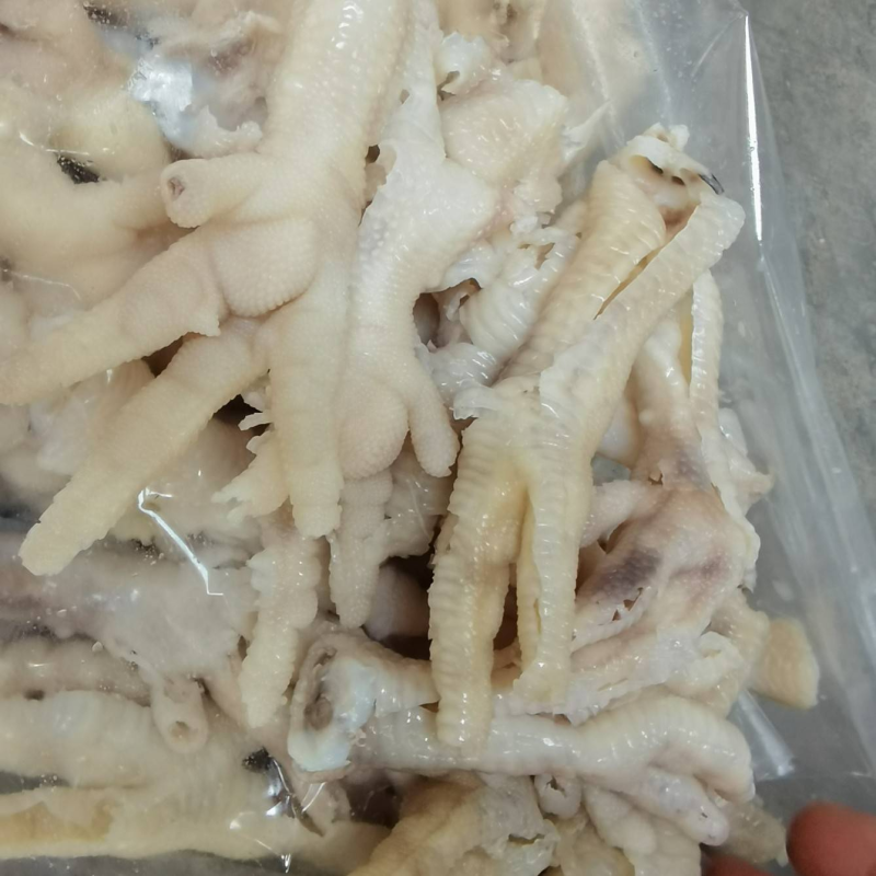 新鲜无骨鸡爪去骨鸡爪货源充足厂家直供饭店卤菜店