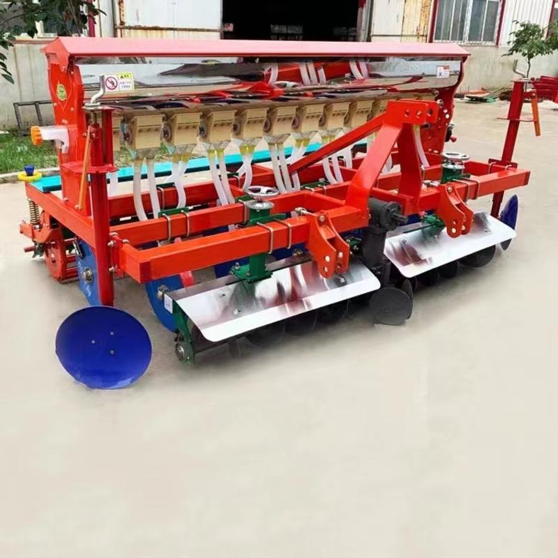 拖拉机牵引式小麦施肥播种机厂家免耕小麦播种机