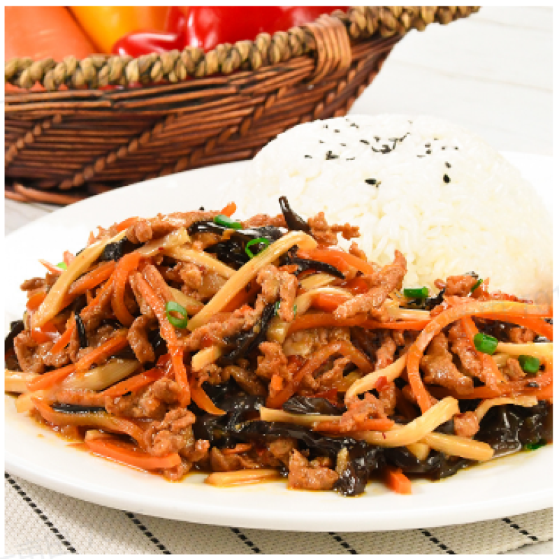 鱼香肉丝220g/袋预制菜成品菜肴厂家直营