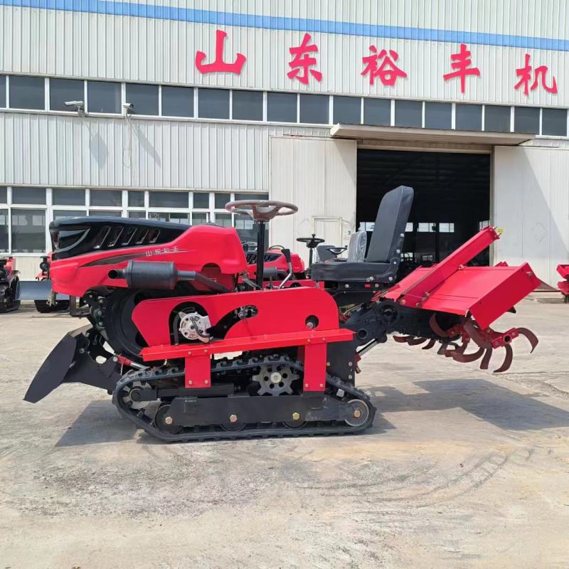 35马力旱地款履带拖拉机旋耕机标配五套农具