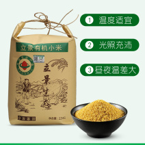 【厂家直销】立景有机小米环保袋2500g，营养价值高品质保证