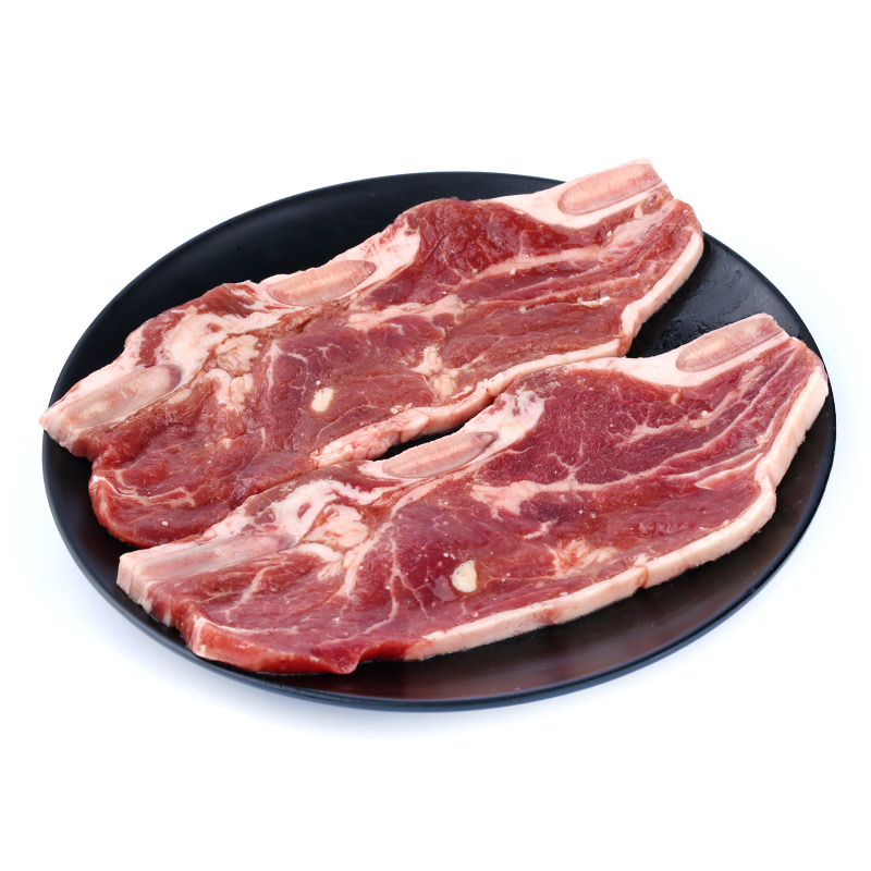 河南牛仔骨牛排16片牛肉新鲜带骨牛小排烤肉食材一件代发