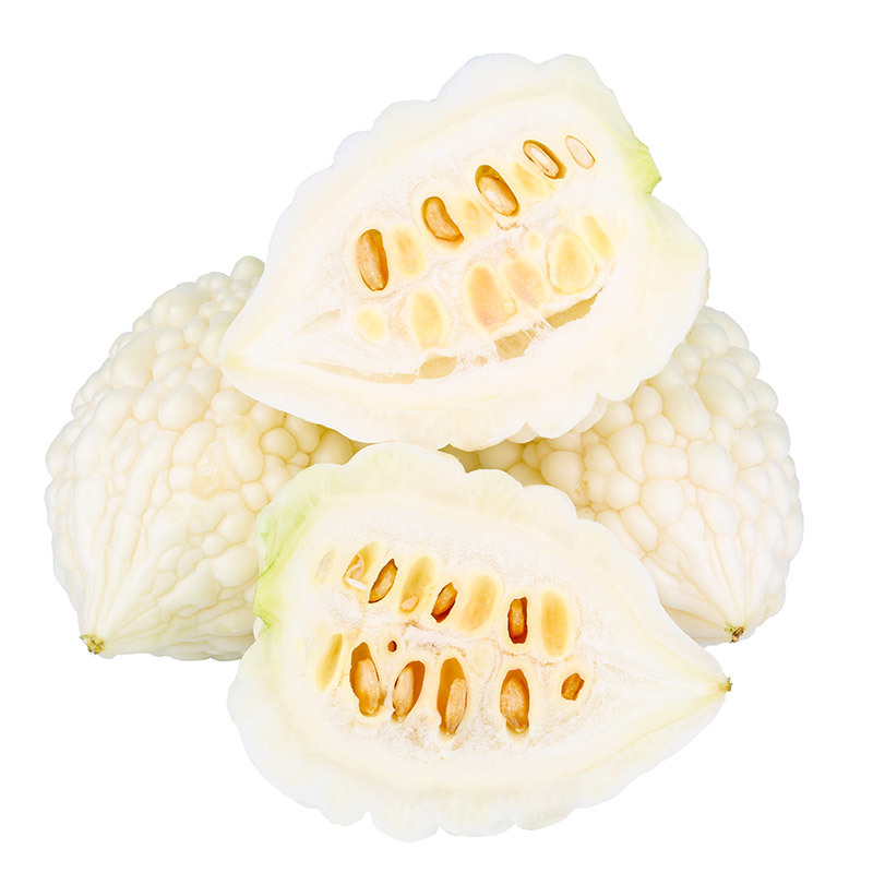 山东苹果苦瓜5斤新鲜生吃苦瓜水果白玉苦瓜苦味蔬菜一件代发