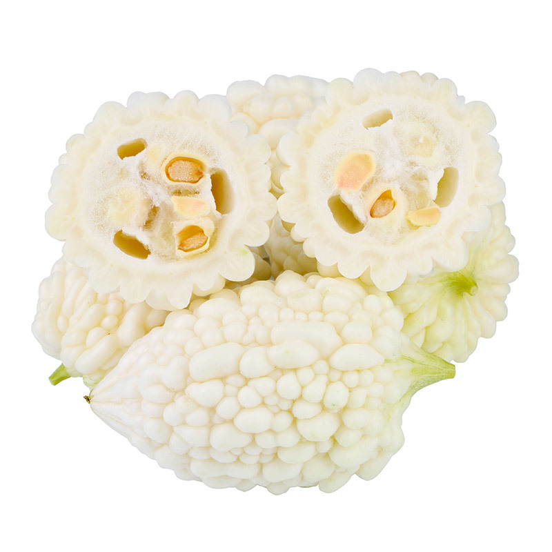 山东苹果苦瓜5斤新鲜生吃苦瓜水果白玉苦瓜苦味蔬菜一件代发