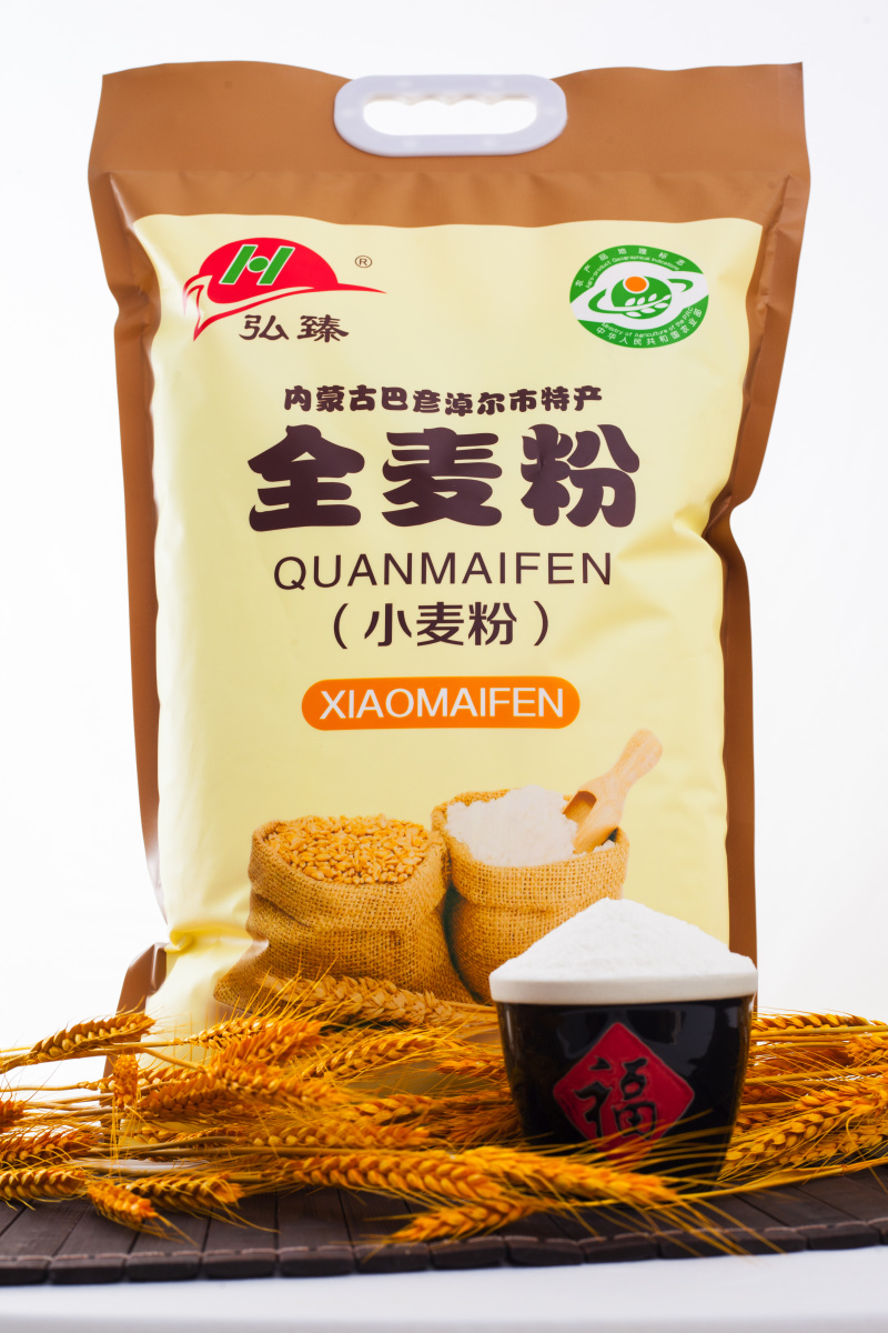内蒙古全麦粉小麦粉河套地区优质麦源粉质细腻