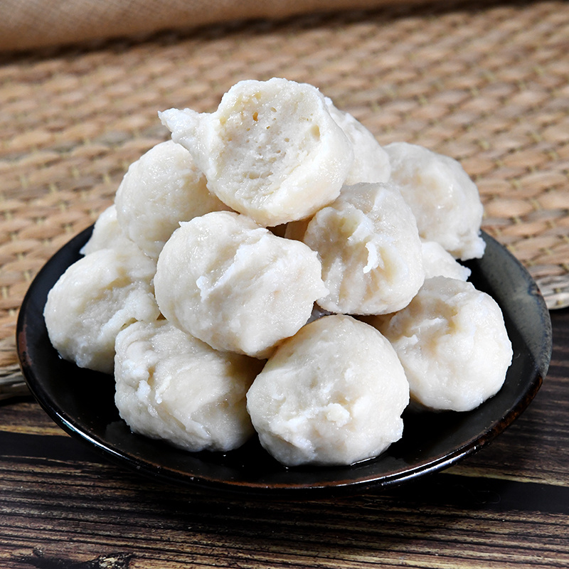 牛九点墨鱼丸潮汕地方小吃火锅墨鱼丸子砂锅粥餐厅半成品