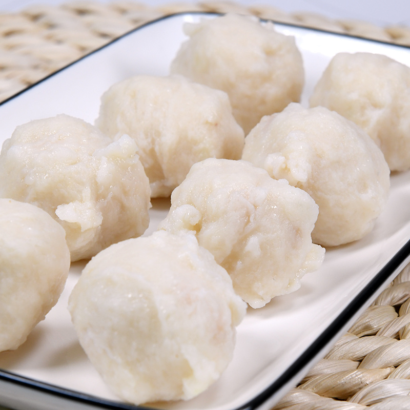 牛九点墨鱼丸潮汕地方小吃火锅墨鱼丸子砂锅粥餐厅半成品