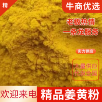 精品姜黄粉质量保证产区直发欢迎选购