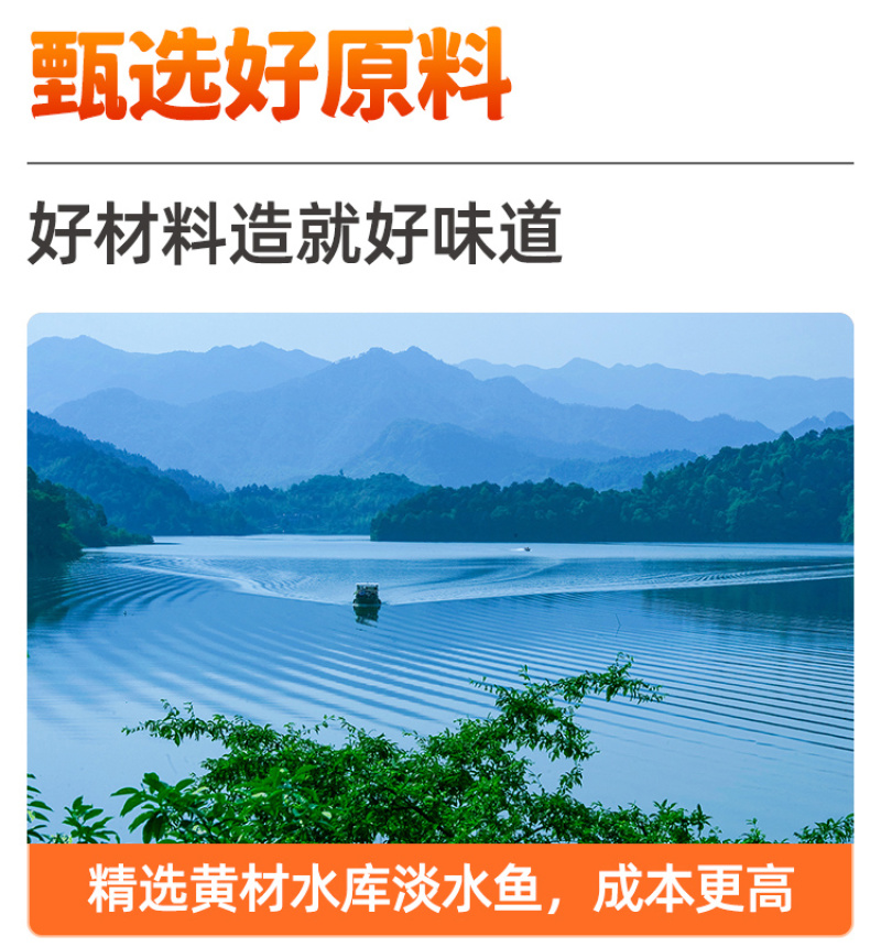 香辣鱼排湖南特产下饭菜腊鱼农家熏鱼块即食小吃零食