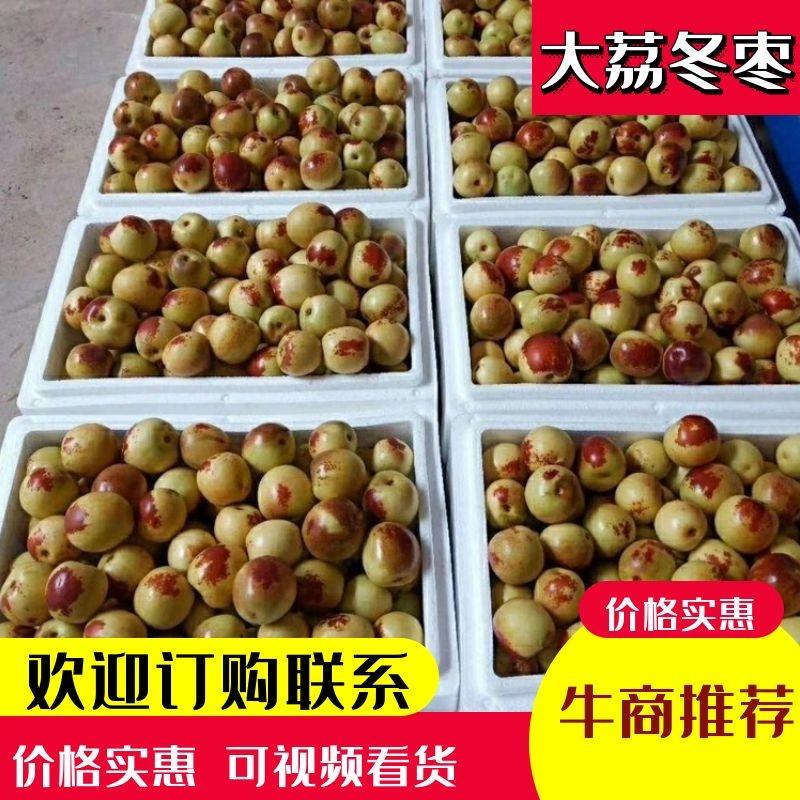 陕西冬枣大荔冬枣品质一件代发对接社区美团现货供应