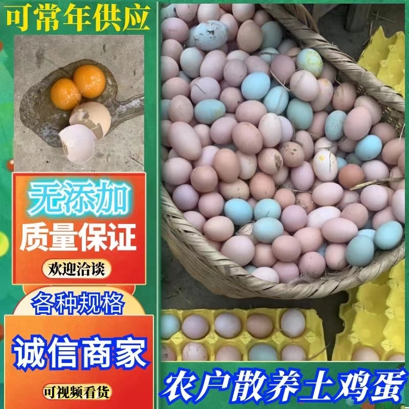 湖北潜江纯正散养土鸡蛋，不是笼子里的鸡下的蛋哦！