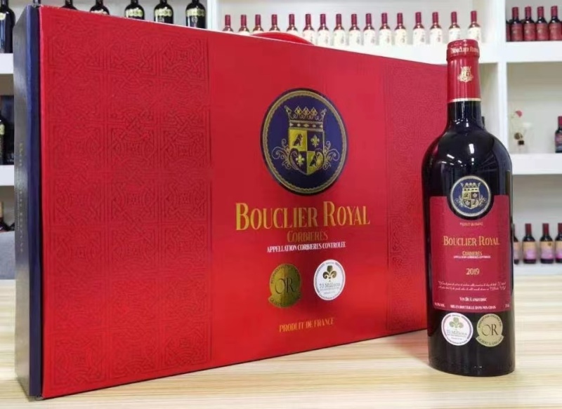 新品上市法国红酒AOC礼盒装送朋友送亲戚都有面子热销款