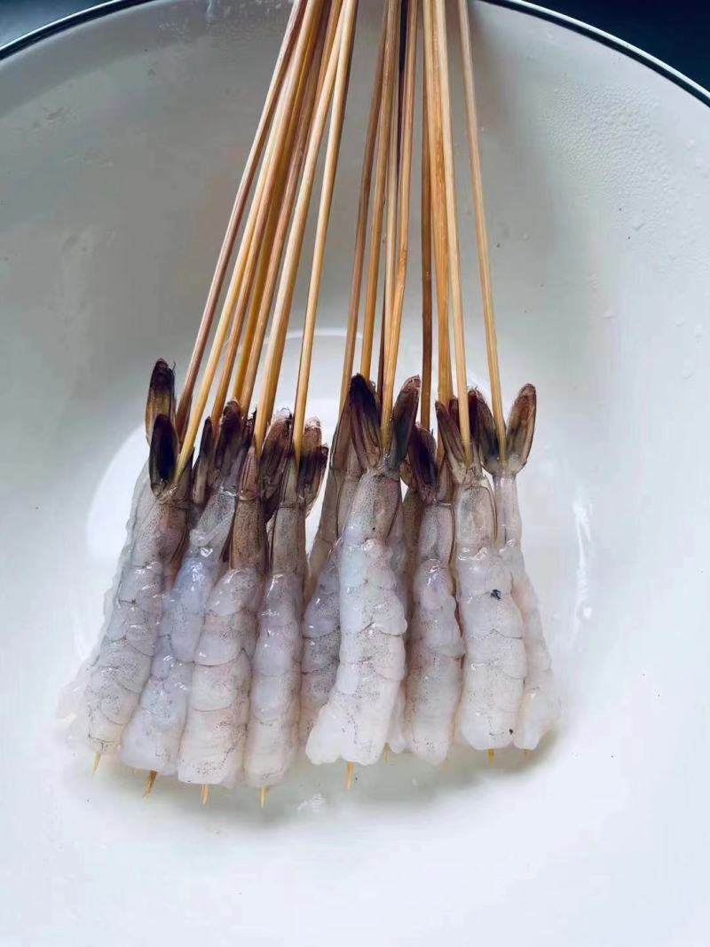 凤尾虾串
