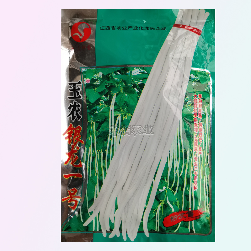银龙一号白豆角种子白豇豆种籽三尺白玉白豆角种子豇豆种子