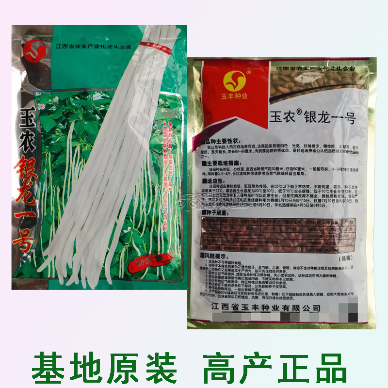 八月白长豆角种子白豇豆种籽春夏秋四季农家白条长豆角种子