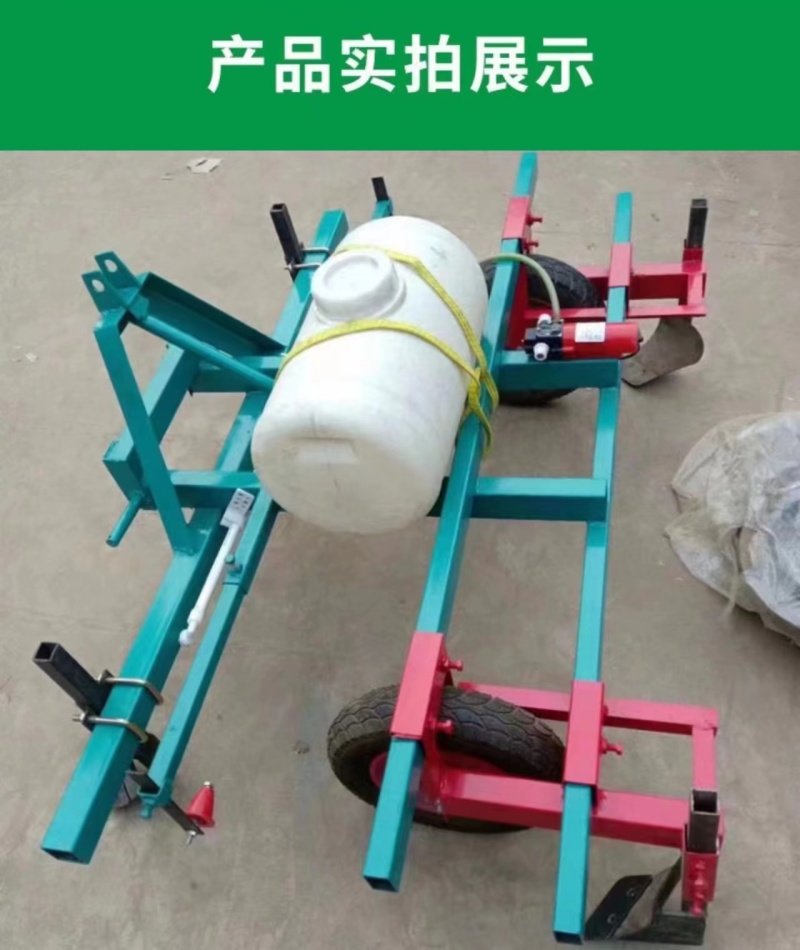 地模覆盖机加厚款地膜覆盖机手扶拖拉机覆膜机盖膜覆膜打药一