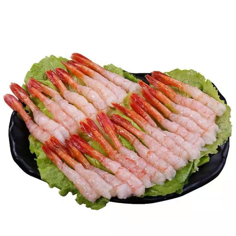 北极甜虾刺身
