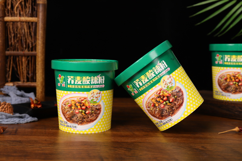 新品荞麦酸辣粉6桶/件工厂直发大量现货可贴牌