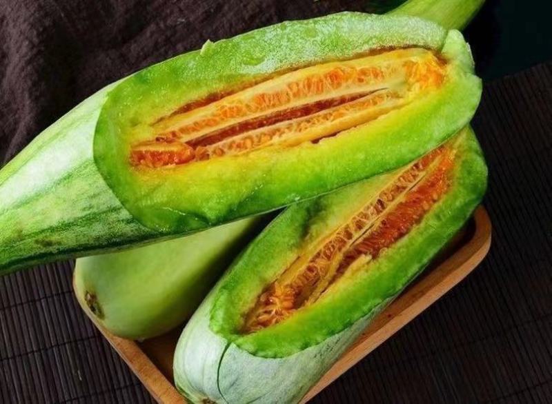 羊角蜜甜瓜种子肉厚多汁含糖量高酥脆可口适应性广