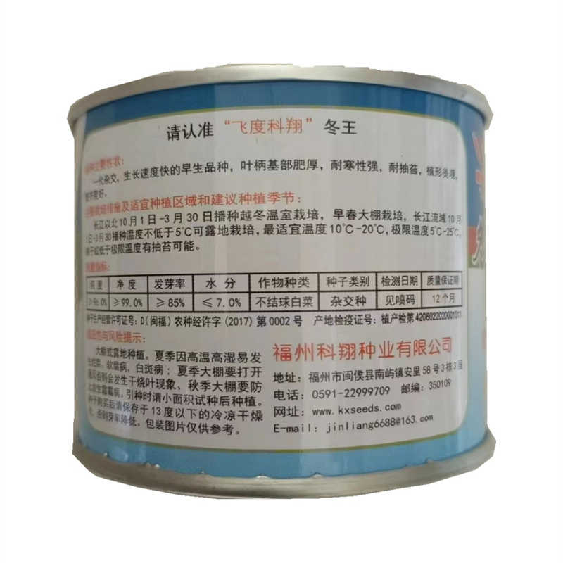 冬王青梗菜种子