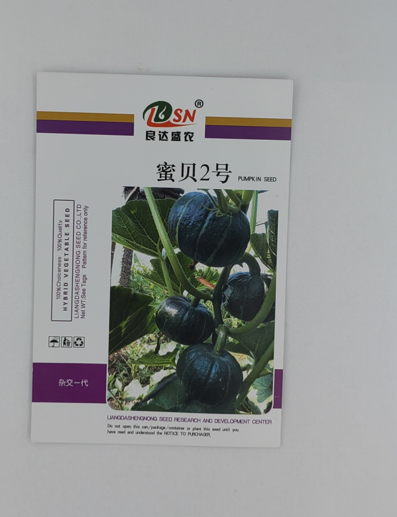 蜜贝2号南瓜种子早熟强粉质甜而不腻适应性强优质良种