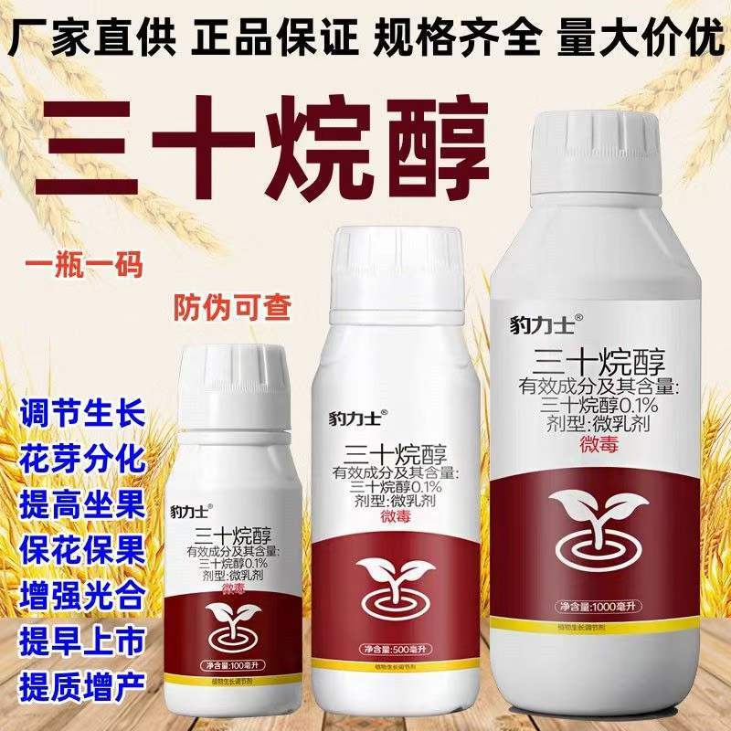 豹力士0.1%三十烷醇微乳剂小麦调节生长增产