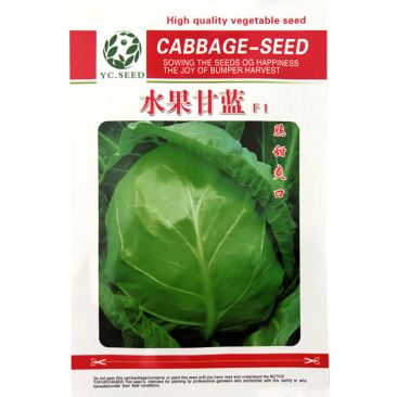 水果甘蓝种子生吃脆甜爽口包菜炒菜50天上市春秋种植