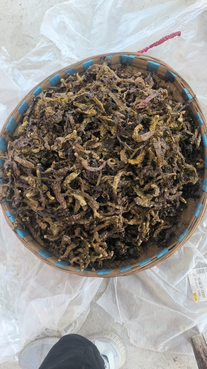 阴干辣椒绿干椒贵州特色阴辣椒纵椒海椒阴辣椒