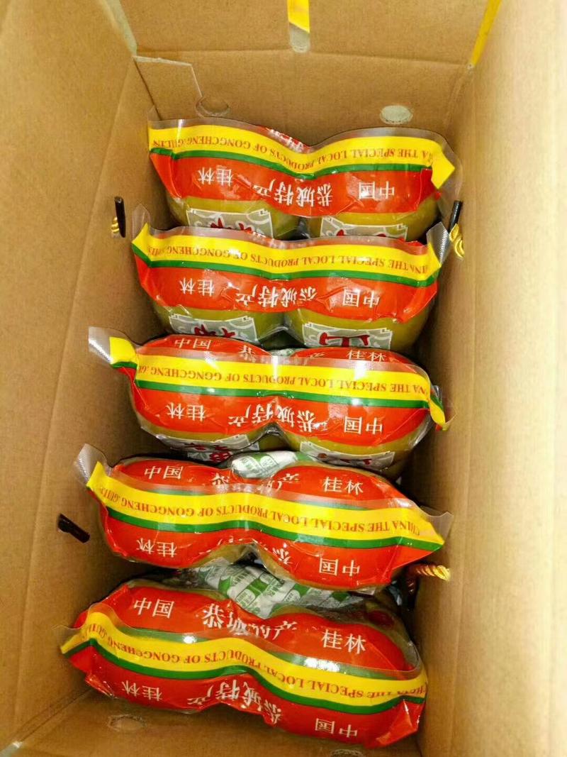 【热卖推荐】广西本地脆柿子大量供应货源充足对接市场团购电联