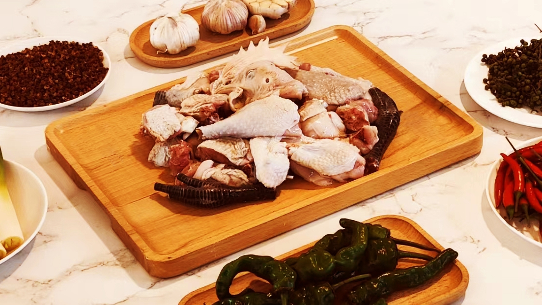 花椒炒鸡成品图