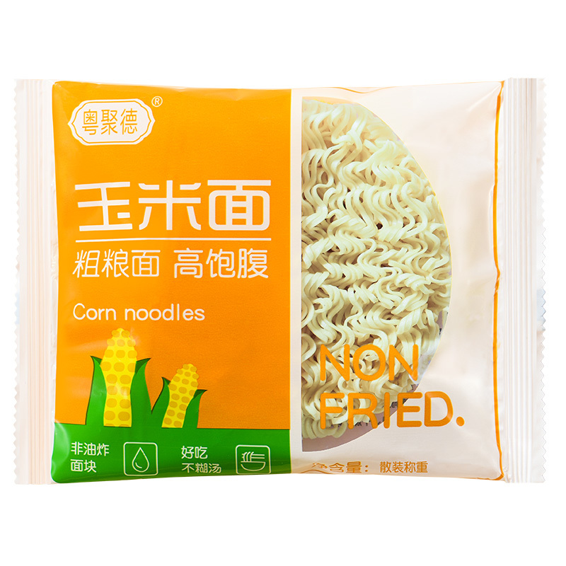 玉米面非油炸方便面饼粗粮主食代餐面条可电商一件代发批发
