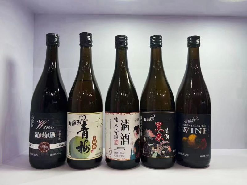 贵州清镇市青梅酒西梅酒蟠桃酒等375ml6种口味！