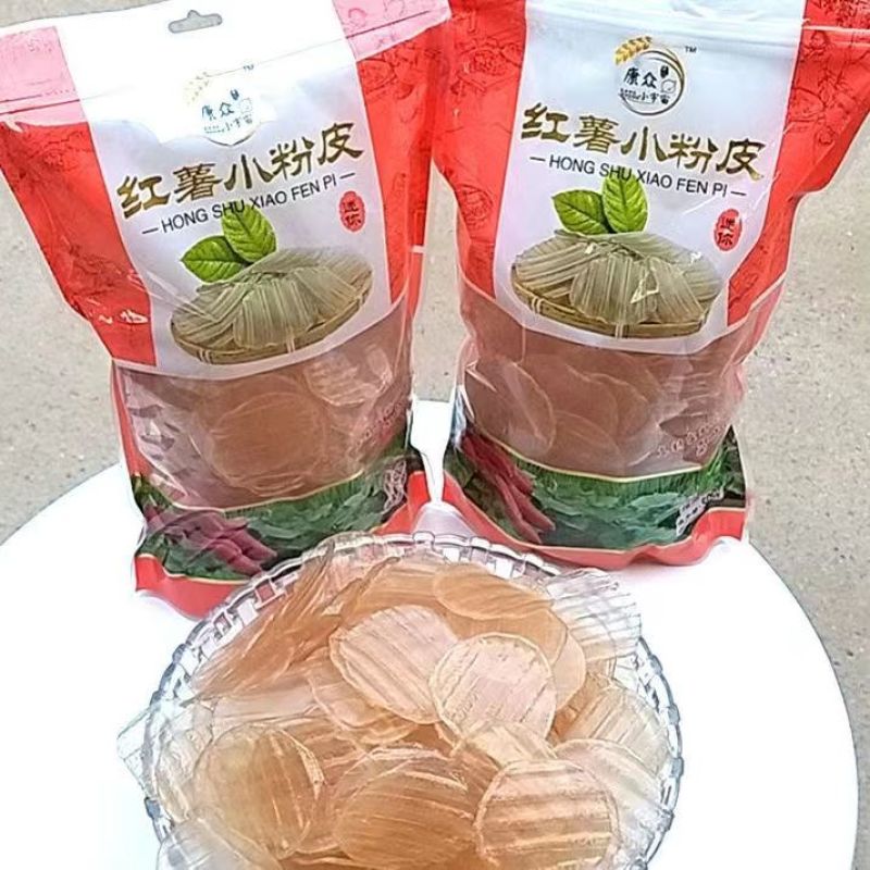 精品红薯粉皮大量供应地瓜粉皮一手货源资质齐全诚信经营