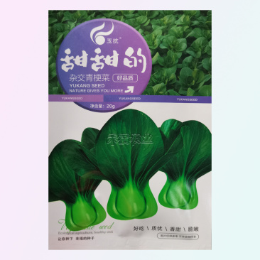 正宗甜甜的杂交青梗菜种子上海青种籽大全四季种子上海青种子