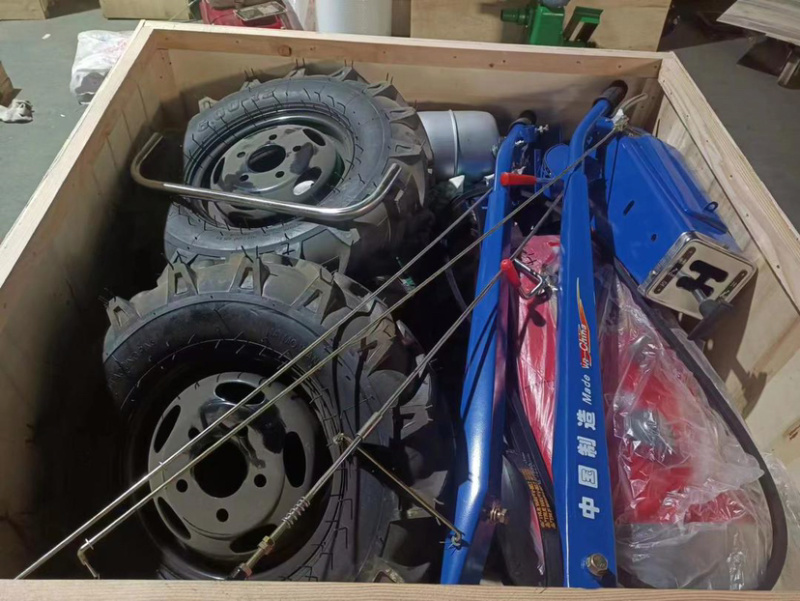151底盘东风手扶拖拉机农用电启动手扶拖拉机