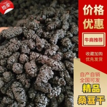 【精品直发】水洗货无沙食用黑珍珠桑葚干可对接电商商超